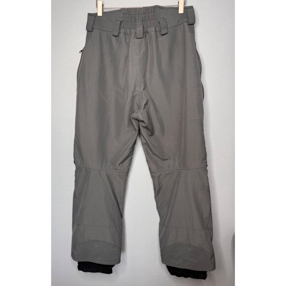 Burton Mens Snowboard Ski Pants SZ M Gray Waterproof Outdoor Adjustable - Picture 2 of 13